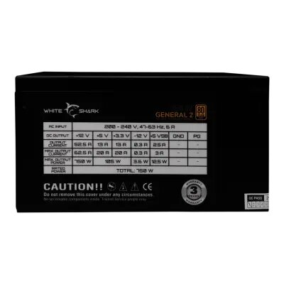 GPSU-750W GENERAL-2 750W 80+ GOLD Full Modular