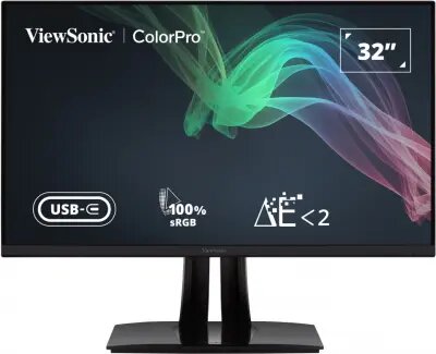 VP3256-4K 32" IPS 4K 3840x2160 5ms 60 Hz 2x3w speakers Type-C