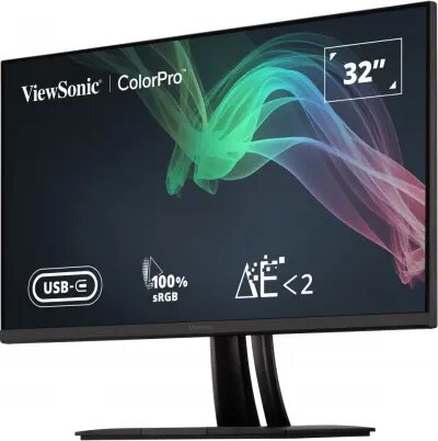 VP3256-4K 32" IPS 4K 3840x2160 5ms 60 Hz 2x3w speakers Type-C