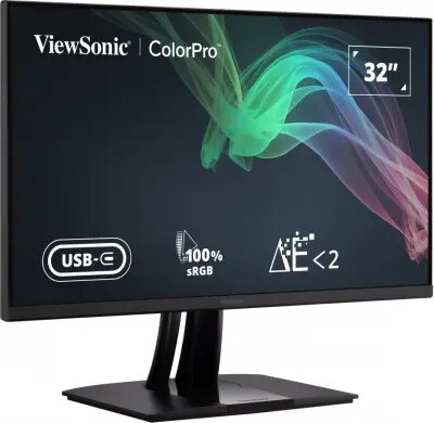 VP3256-4K 32" IPS 4K 3840x2160 5ms 60 Hz 2x3w speakers Type-C