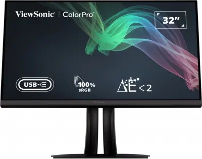 VP3256-4K 32" IPS 4K 3840x2160 5ms 60 Hz 2x3w speakers Type-C